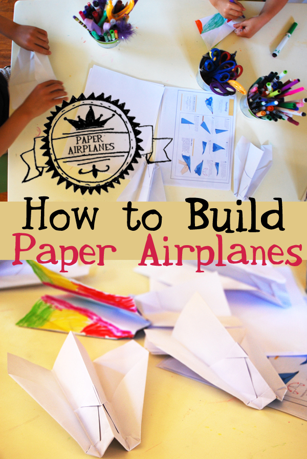 How to Make Paper Airplanes That Go Far TinkerLab