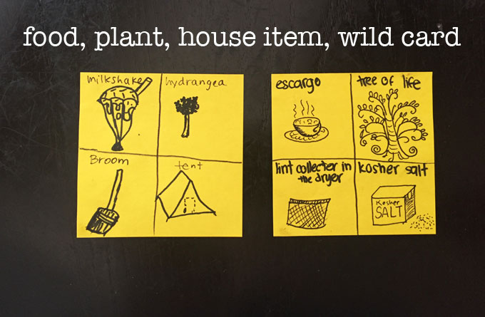 Draw the Word A Drawing Game for Kids TinkerLab