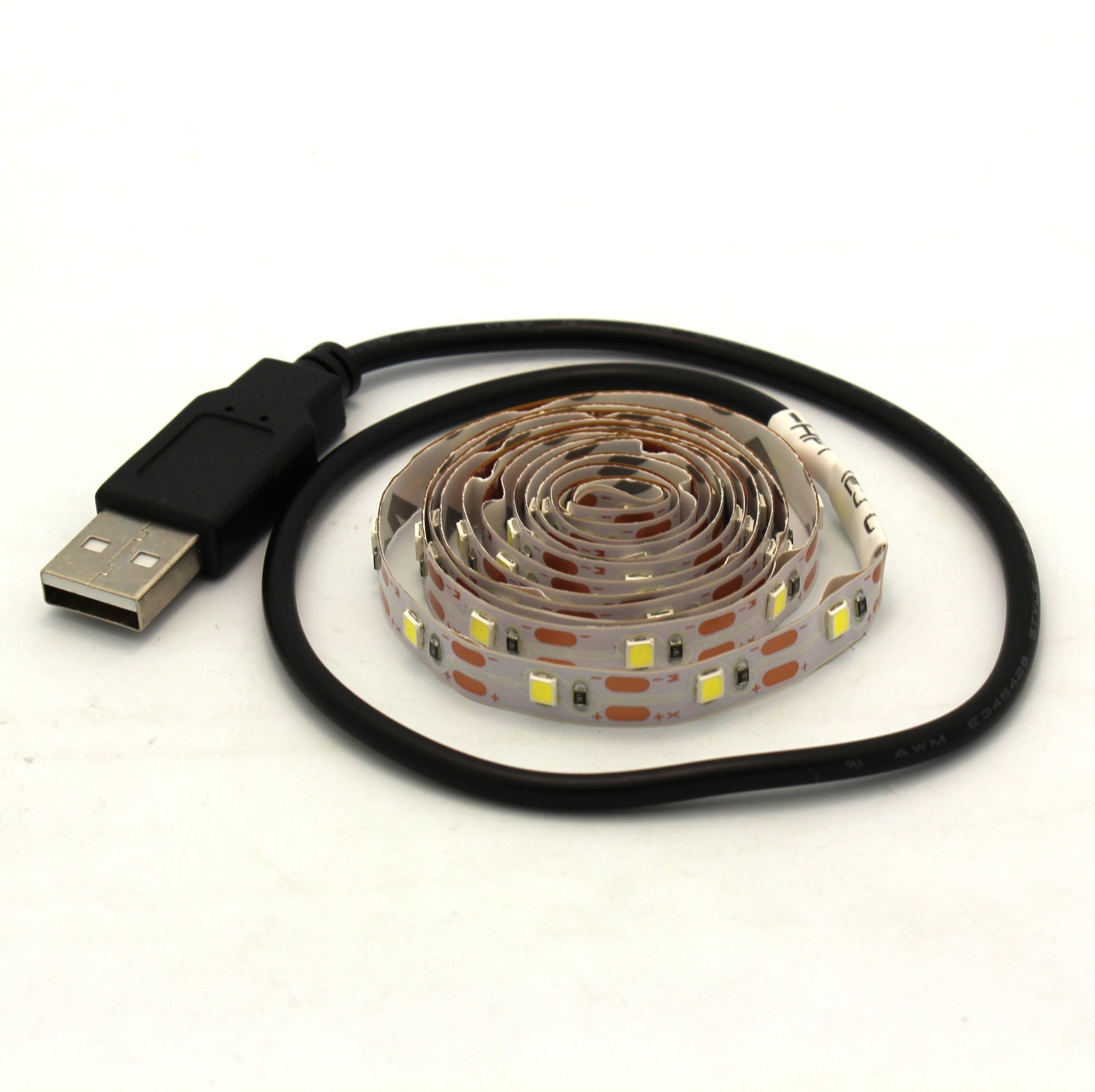 $5.99 - Cool White USB Powered LED Strip - 3.28ft - Tinkersphere