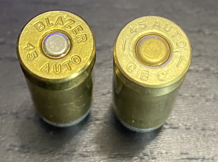 45 ACP Primers Large Vs. Small Tinker Talks Guns