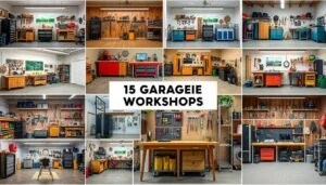 15 Creative Garage Workshop Layout Ideas - tinkertimecrafts.com