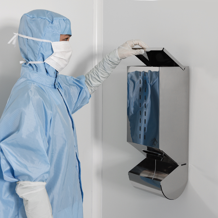 FTDM Cleanroom flat top glove dispenser Tinman