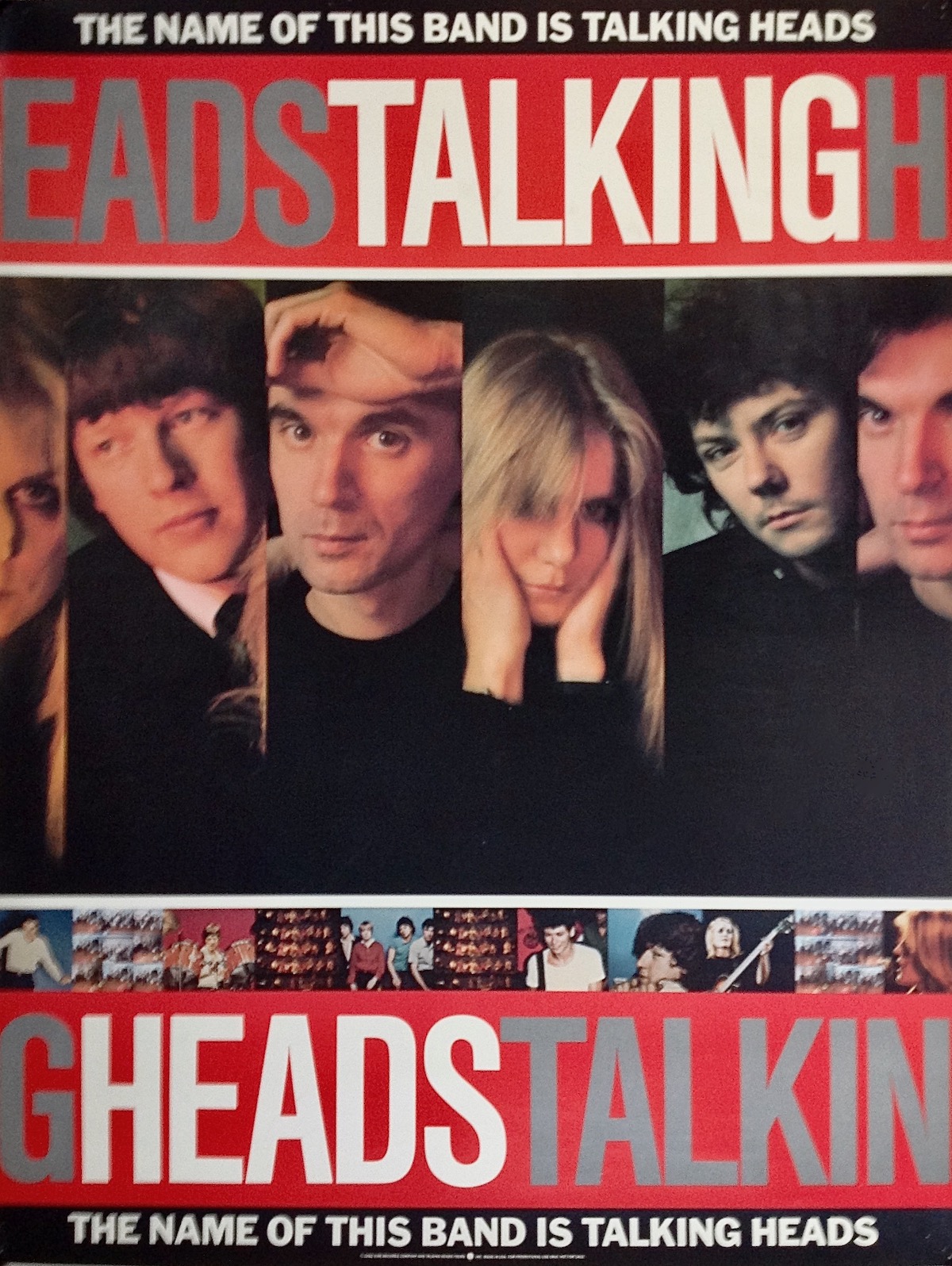 Talking Heads The Name Of This Band Is Talking Heads 1982 Promo
