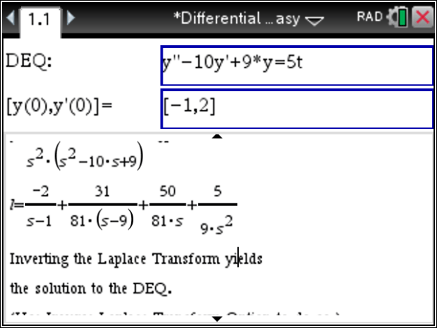 differential equation Blog