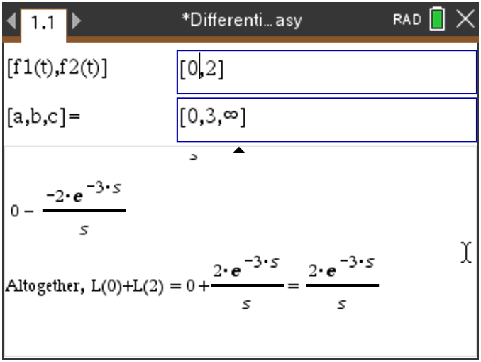 Laplace Transform of Piecewise Defined Function