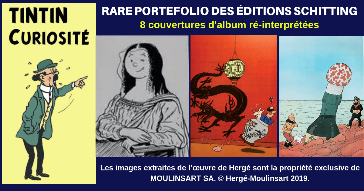 TINTIN : ESTAMPES ÉDITIONS SCHITTING (1982)