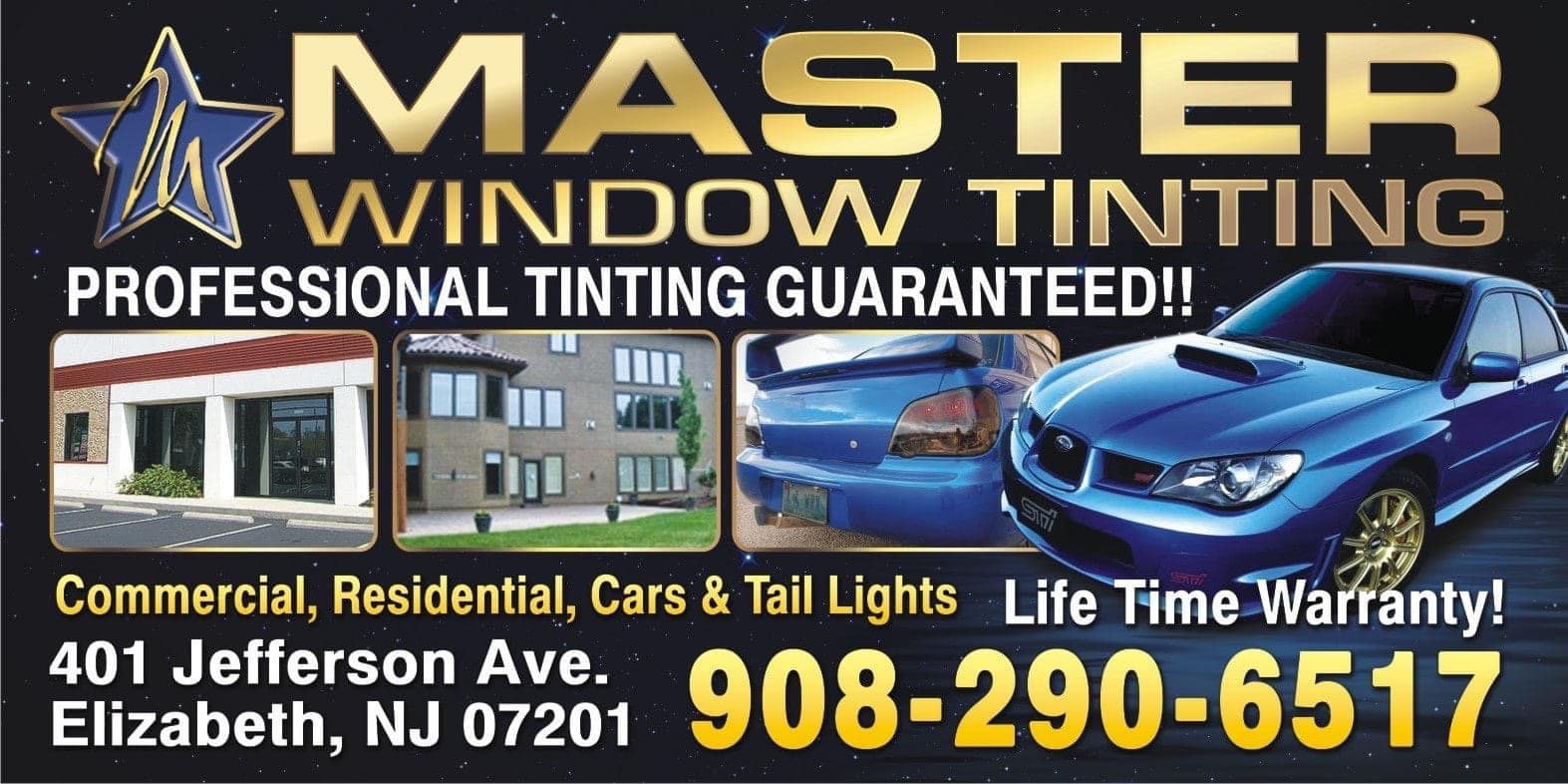 Master Window Tint Window Tinting in Elizabeth NJ Automotive