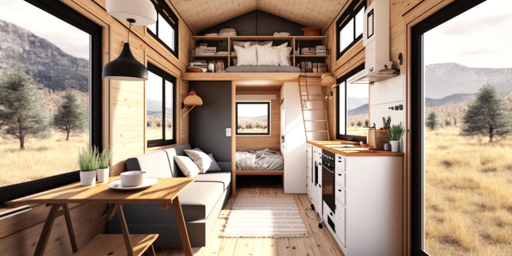 Jeden Quadratmeter nutzen Funktionale Möbel im Tiny House TINY and