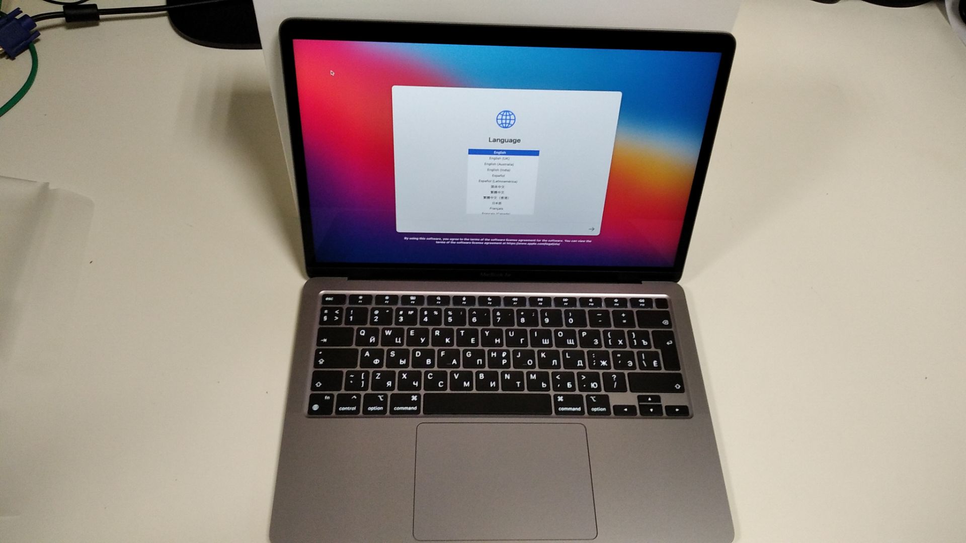 になります ヤフオク! MacBook Air m1 512GB スペースグレイ バッテリ... サイズ