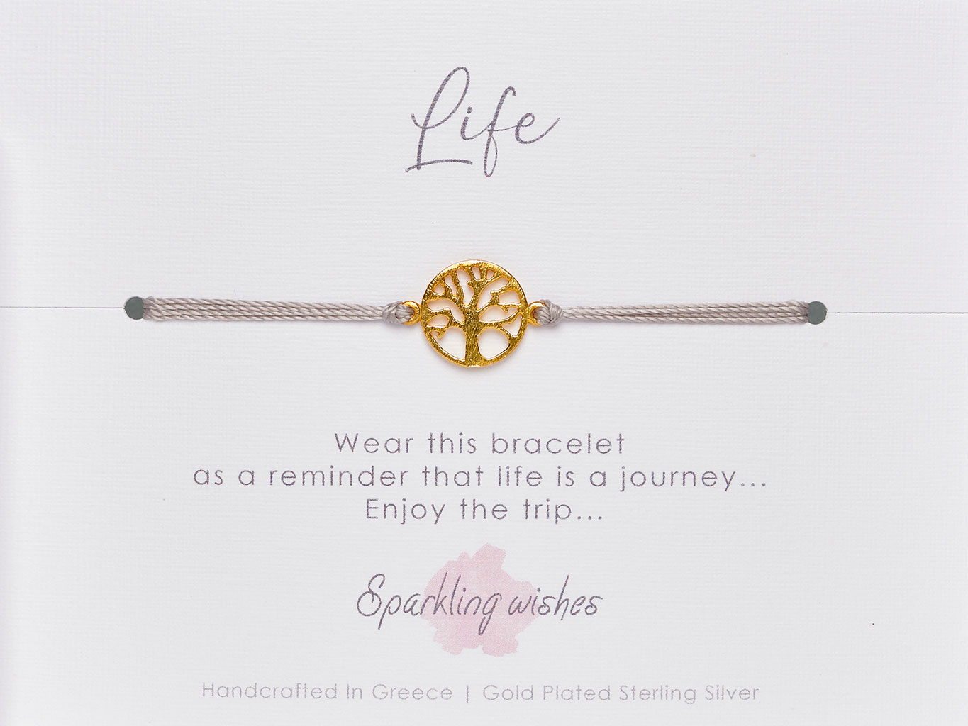 SPARKLING WISHES Life Bracelet Tiny Shop A Tiny concept store!