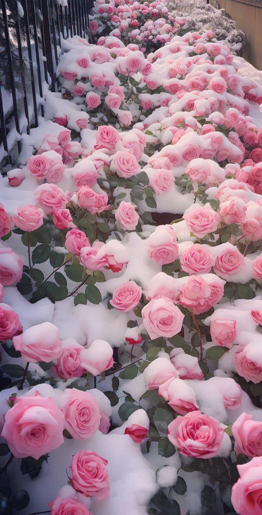 Types of roses that can withstand harsh winter conditions. Tiny Garden