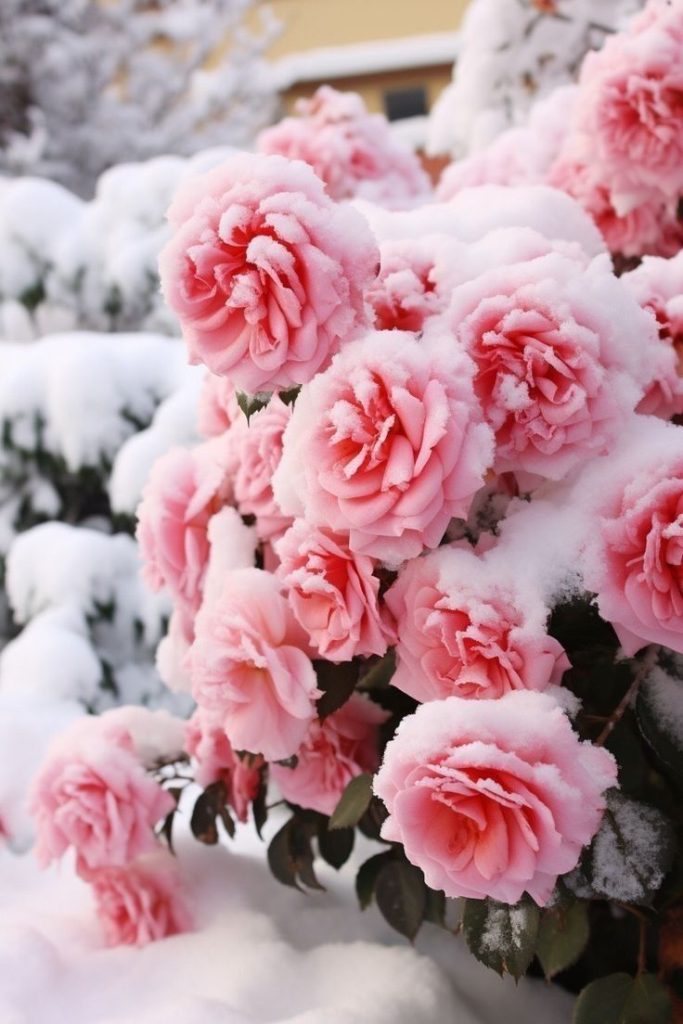 Types of roses that can withstand harsh winter conditions. Tiny Garden