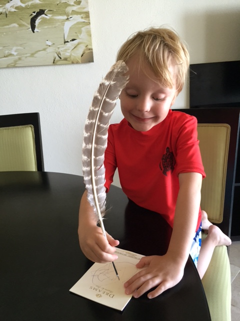 How to Make a Ballpoint Feather Pen