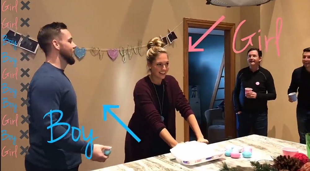 Gender Reveal Styled After Jimmy Fallon's "Egg Roulette Game"