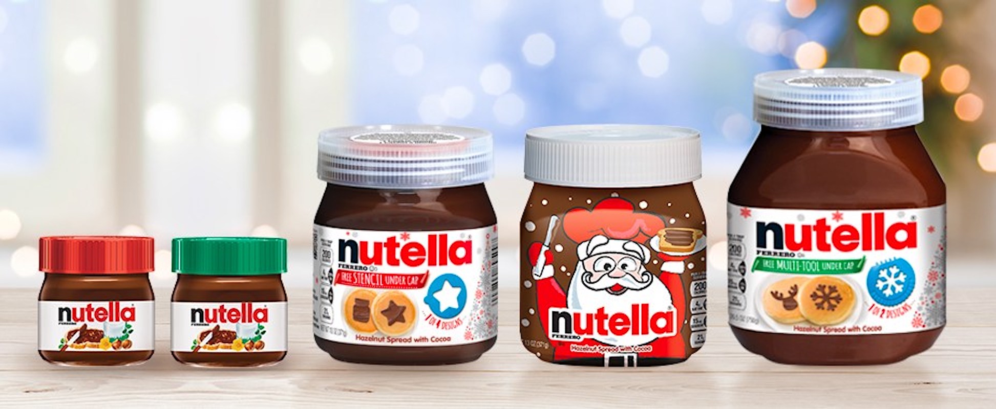 Limited Edition Holiday Nutella Has Cool Surprises Inside the Jar