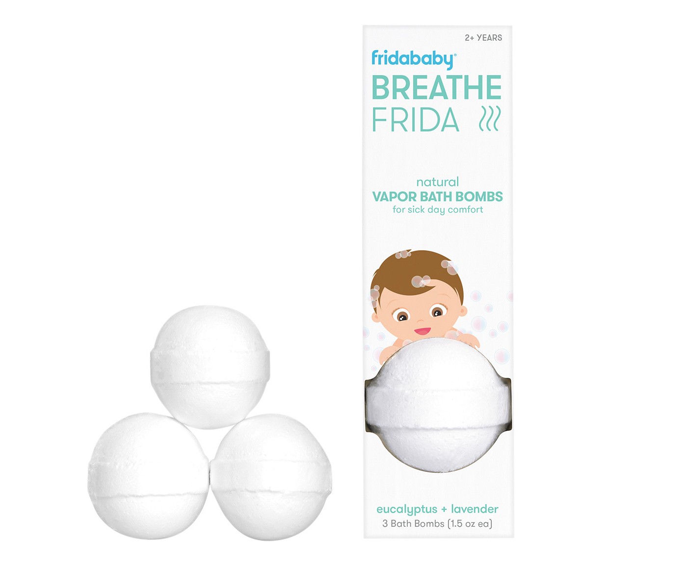 These Vapor Bath Bombs Will Help Soothe Your Baby's Stuffy Nose