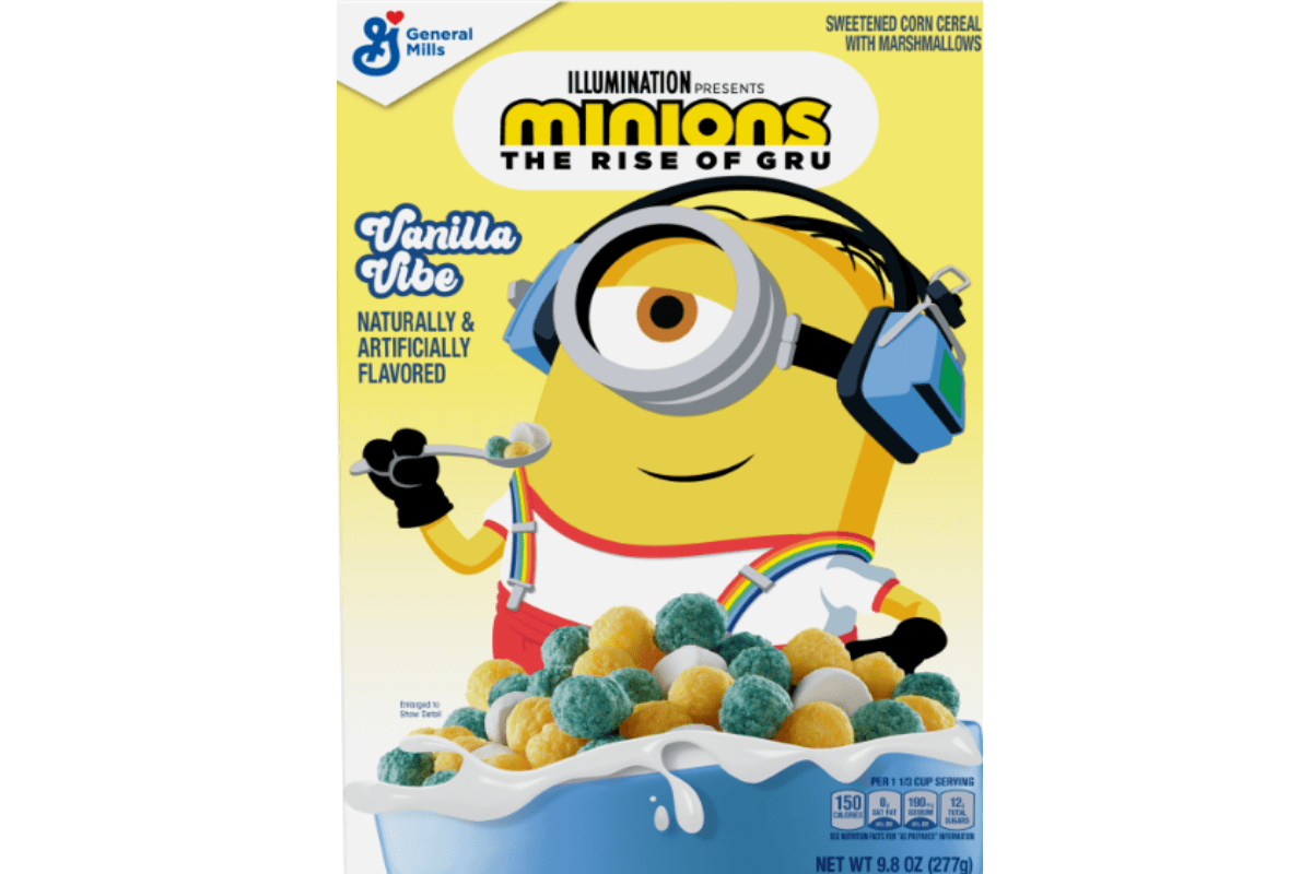 This New Minions Cereal Tastes Like Vanilla Cake Tinybeans