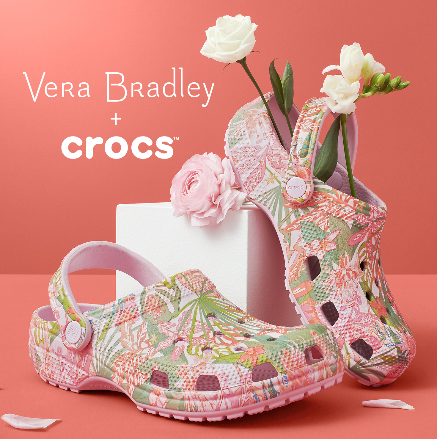 Put Some Spring into Your Step with the Vera Bradley x Crocs Collab