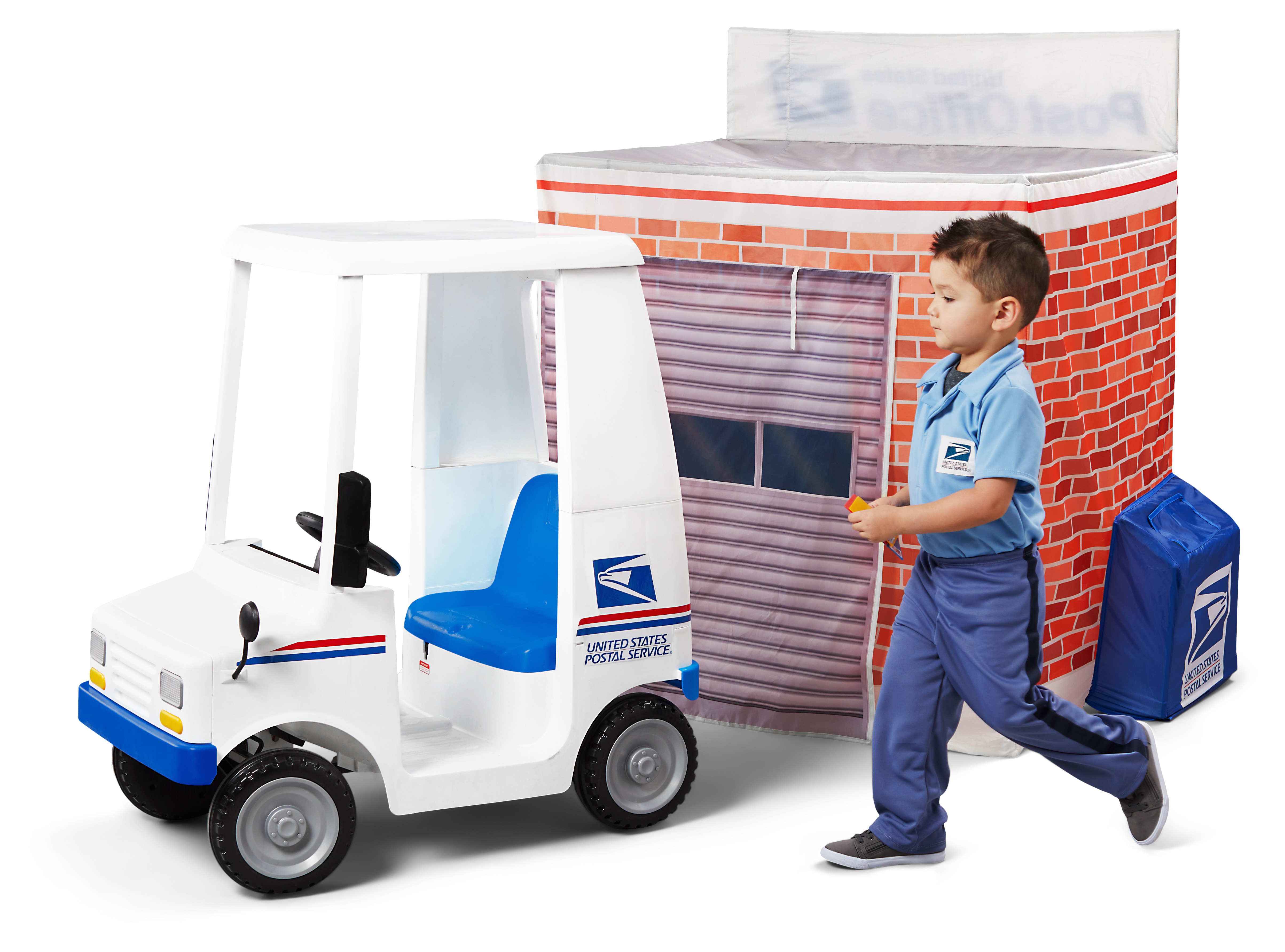 Deliver Joy to Your Little Mail Lover with This USPS Toy Truck Tinybeans