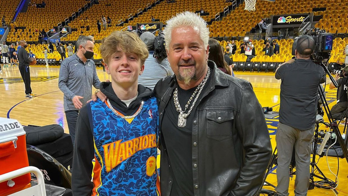 Guy Fieri Says His Son Has to Drive a Minivan for a Year with No