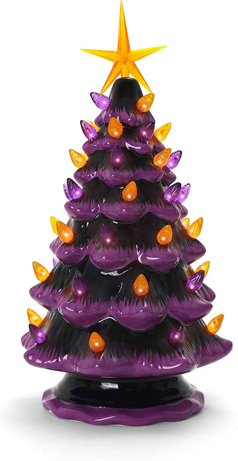 Ceramic Halloween Trees Are the Decor You Need This Year