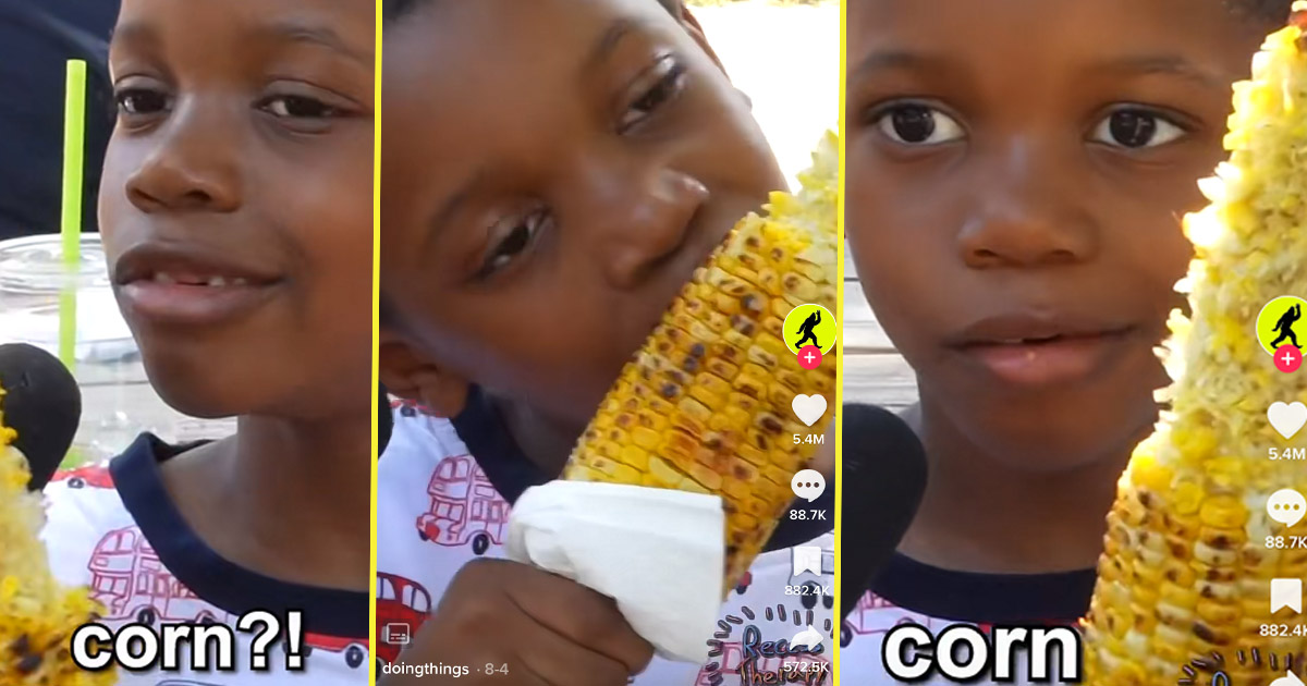 This Kid Went Viral for Loving Corn—and You Can See Why