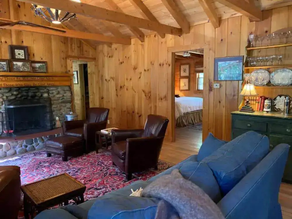 Explore Serenity and Comfort at the River Run Log Cabin in Gunnison