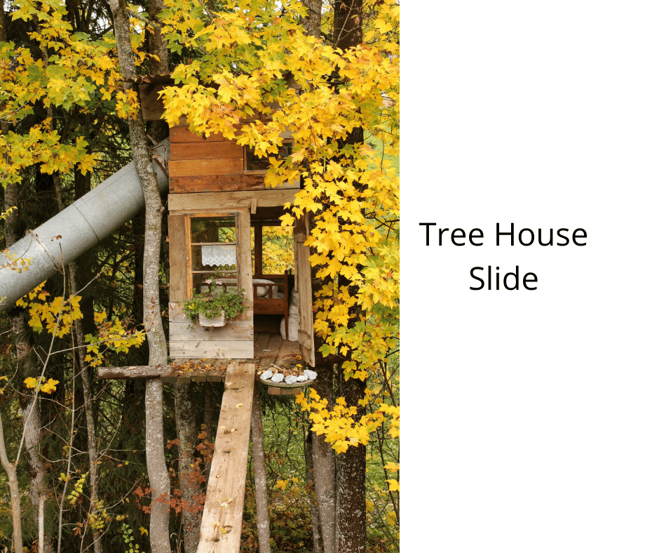 How to Install a Tree House Slide Tiny House 43
