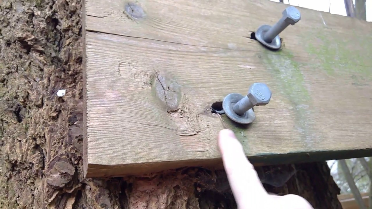 Treehouse Attachment Bolts Tiny House 43