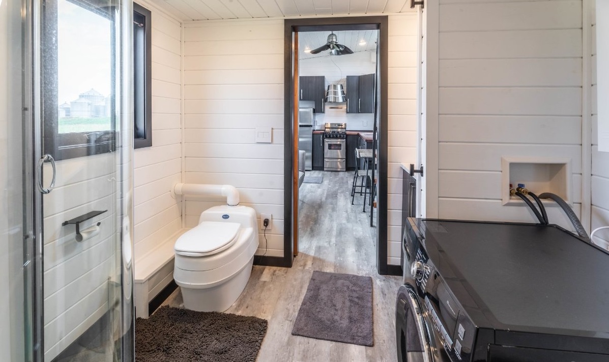 Black Bear Tiny house Rustic Meets Modern