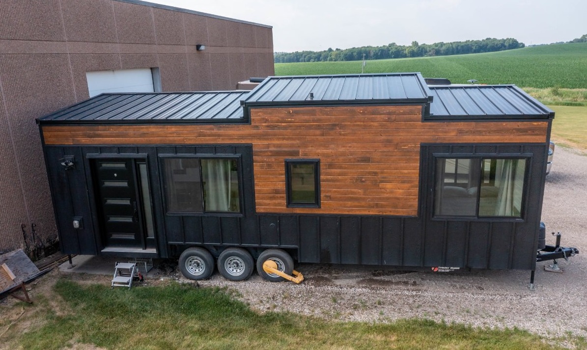 Black Bear Tiny house Rustic Meets Modern