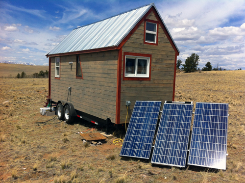 Powering our Tiny House, The SolMan Portable Solar Generator Tiny