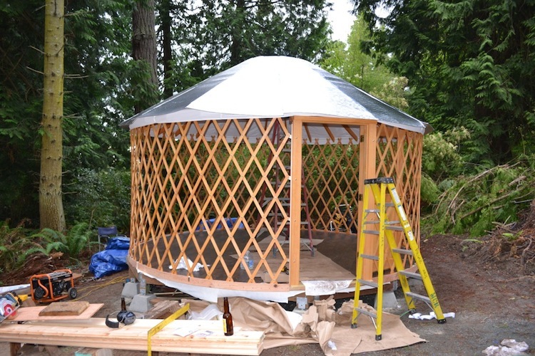 My Yurt Project on Whidbey Island Tiny House Blog