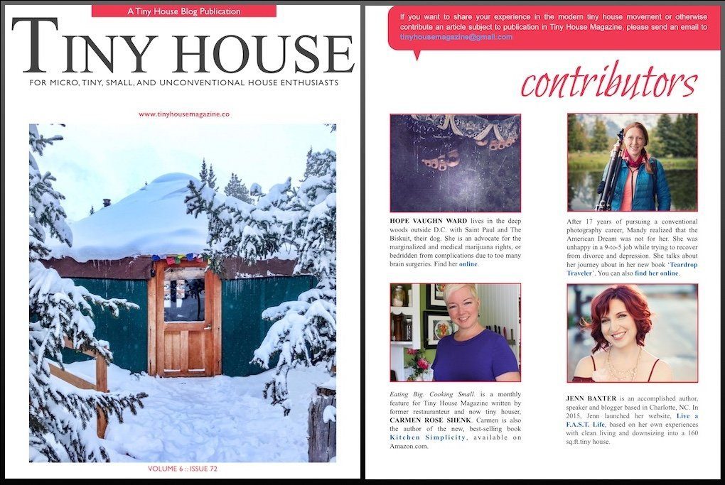 Holiday Issue of the Tiny House Magazine Tiny House Blog