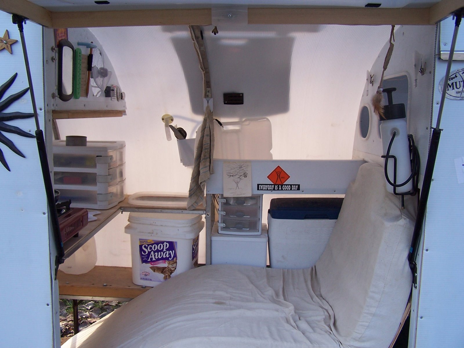 A Real Bike Trailer House TinyHouseDesign