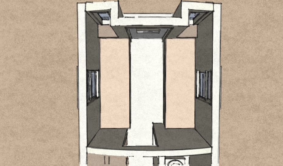 BugOut House main room Tiny House Design