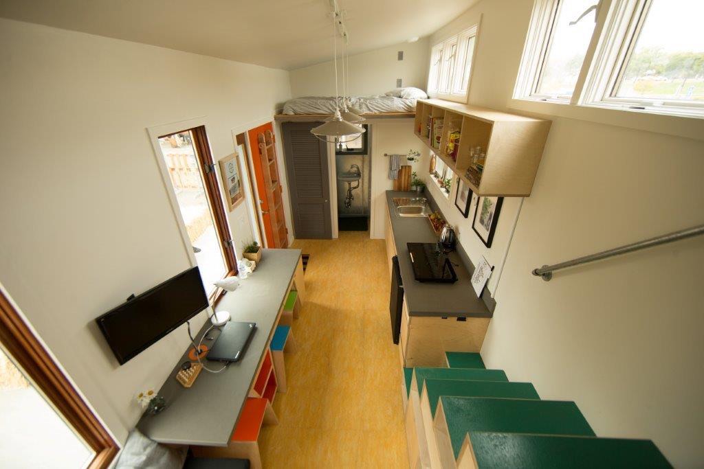 The Wedge Net Zero Tiny House TinyHouseDesign