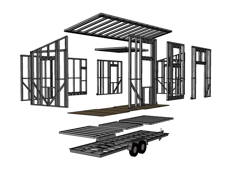 Steel Framed Tiny House Kits now Available TinyHouseDesign