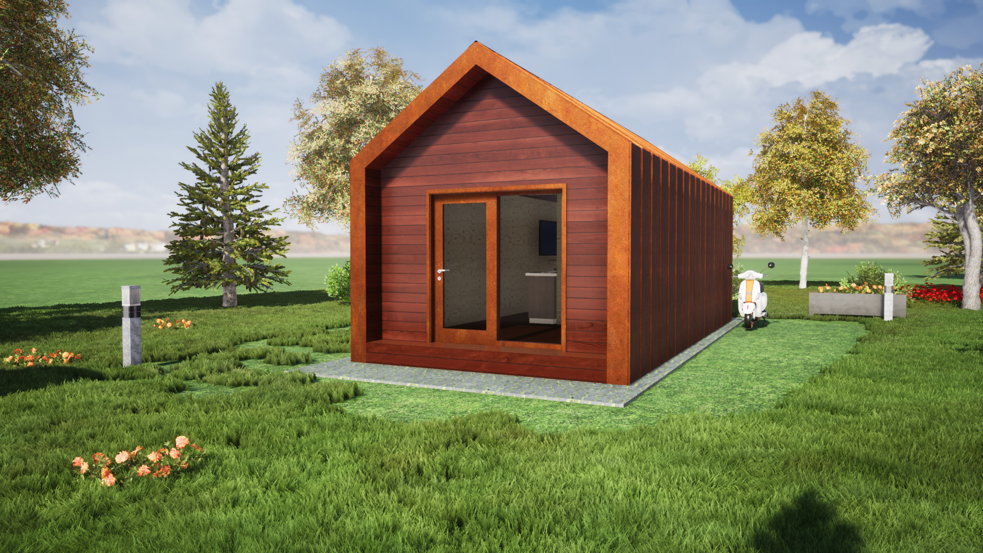 Tiny house factory We build Houses using Natural Materials