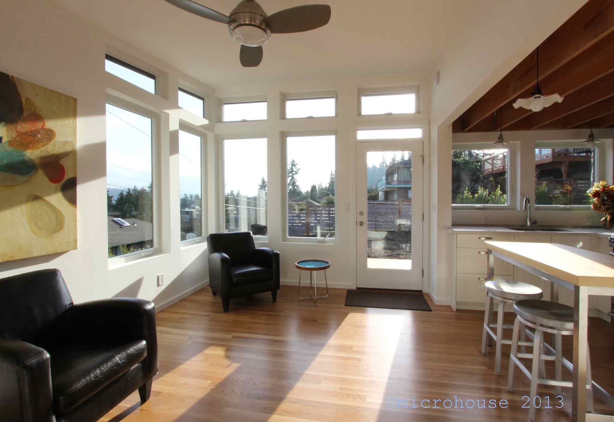 This Stylish Little Seattle Backyard Cottage Keeps Family Close