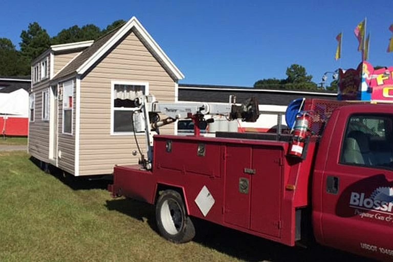 Blossman Gas’s 100 propane powered tiny house