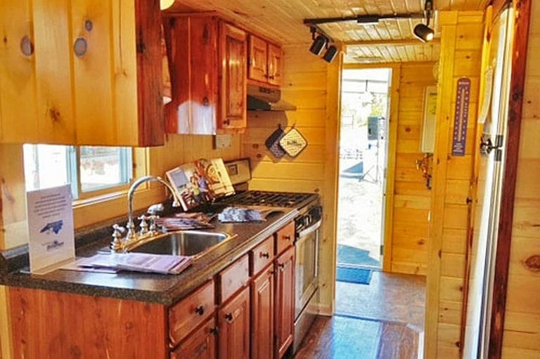 Blossman Gas’s 100 propane powered tiny house