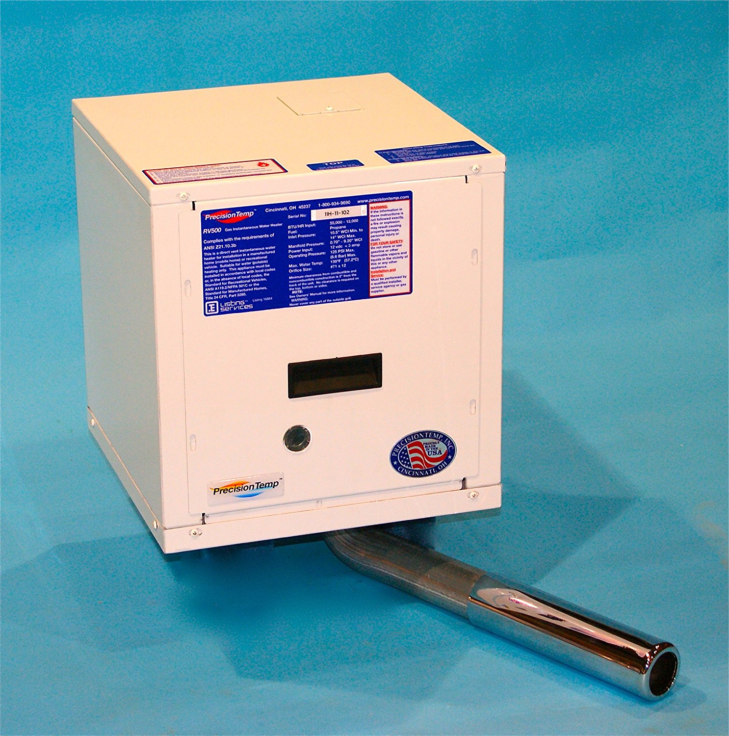 Precision Temp The Best Water Heater for Tiny Homes