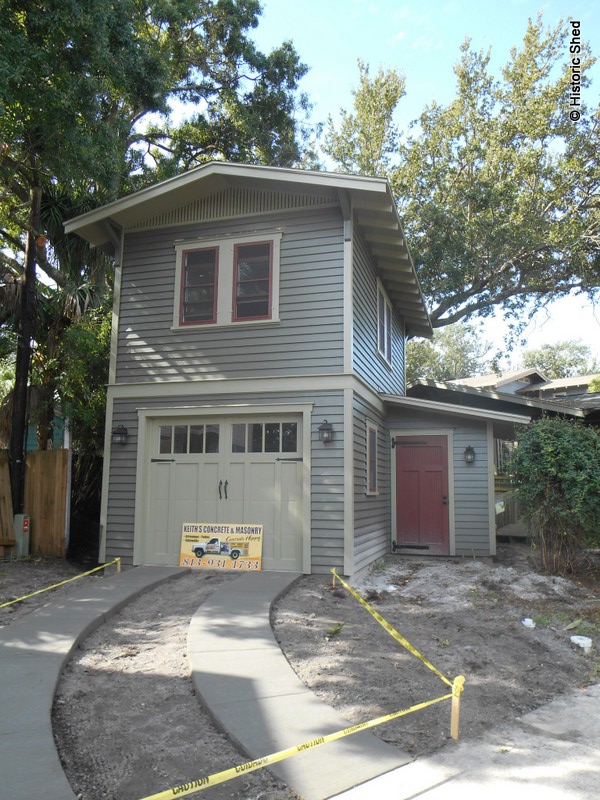 TwoStory OneCar Garage Apartment TinyHouseMe