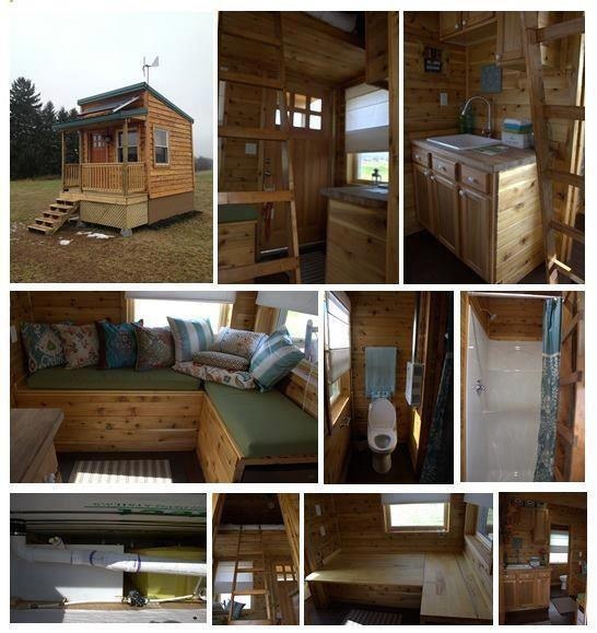 Off Grid Micro Cabin - Tiny House Pins