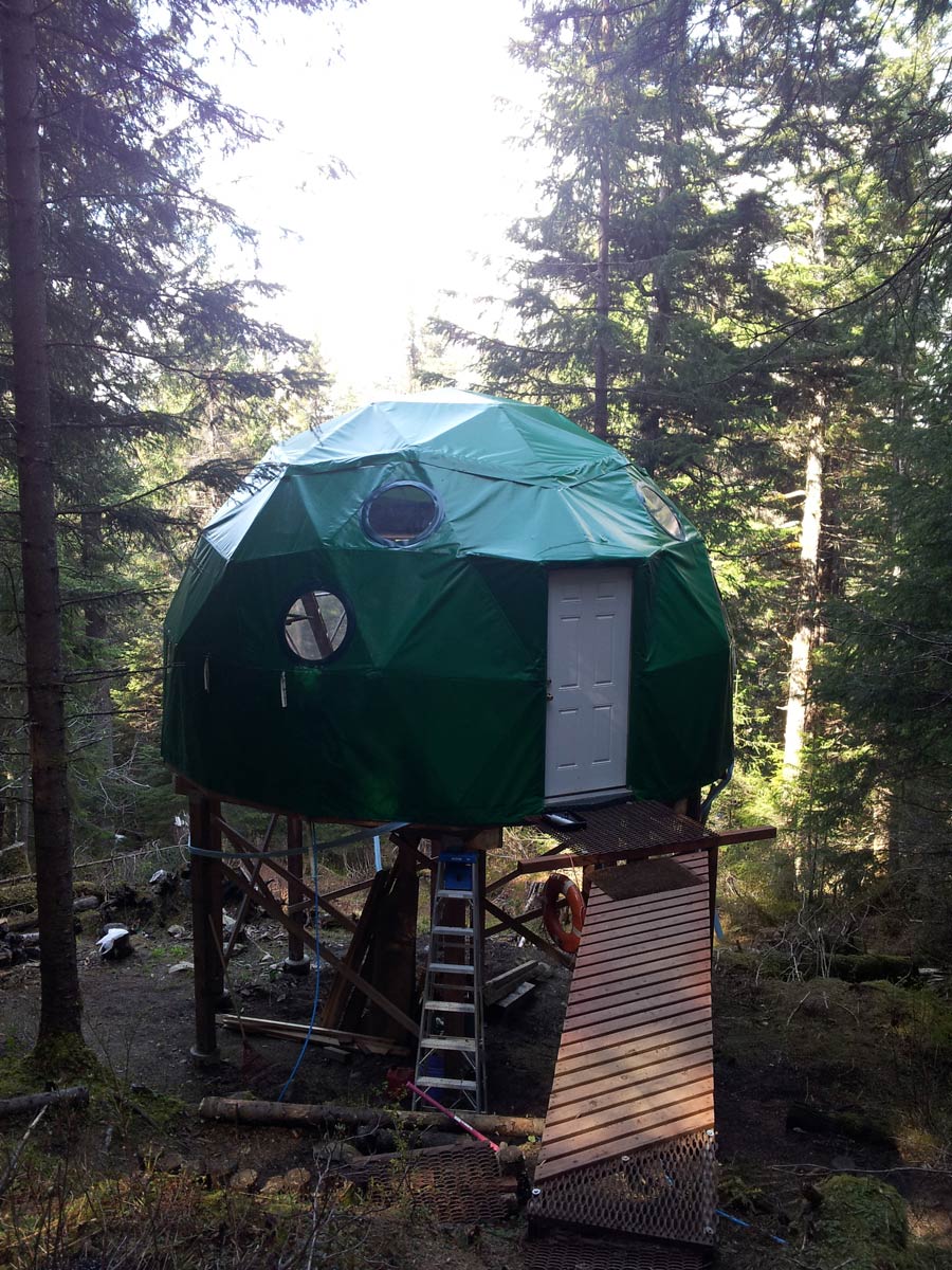 Wilderness GeoDome Tiny House Swoon