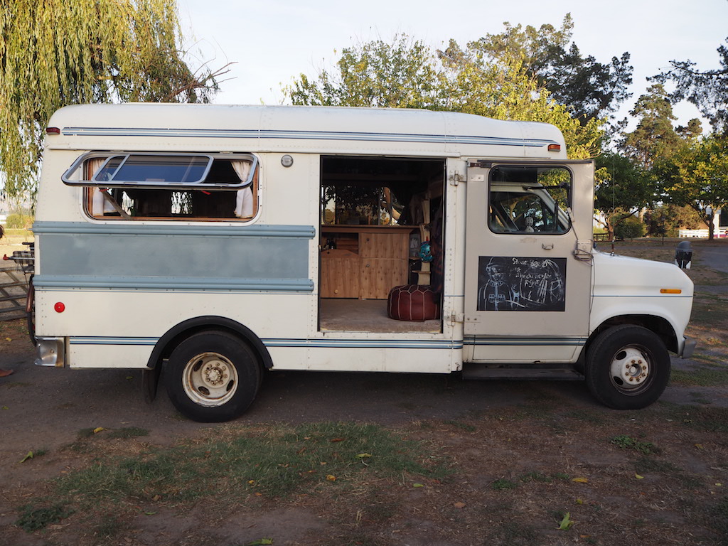 Converted Econoline Bus Tiny House Swoon
