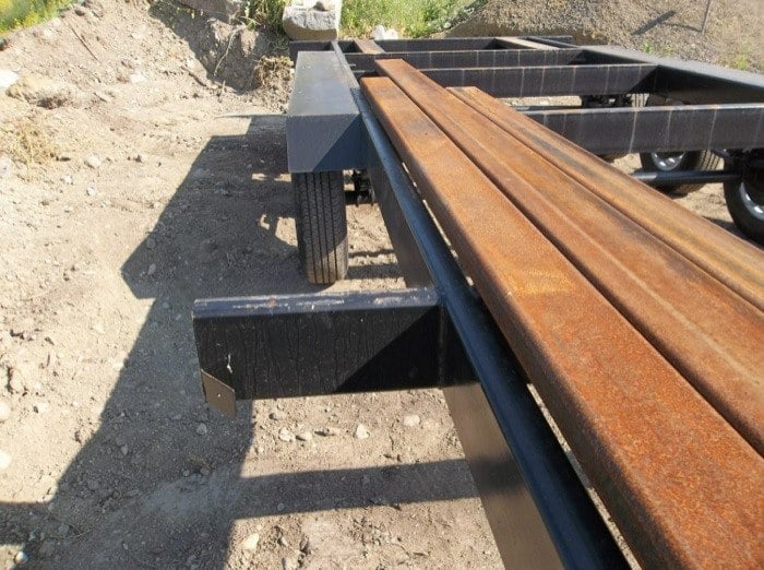 Triple Axle Trailer for Tiny House Construction For Sale