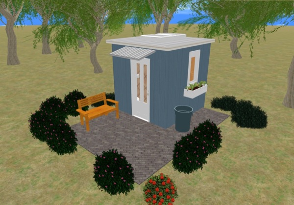8x8 Tiny House Design by Kevin