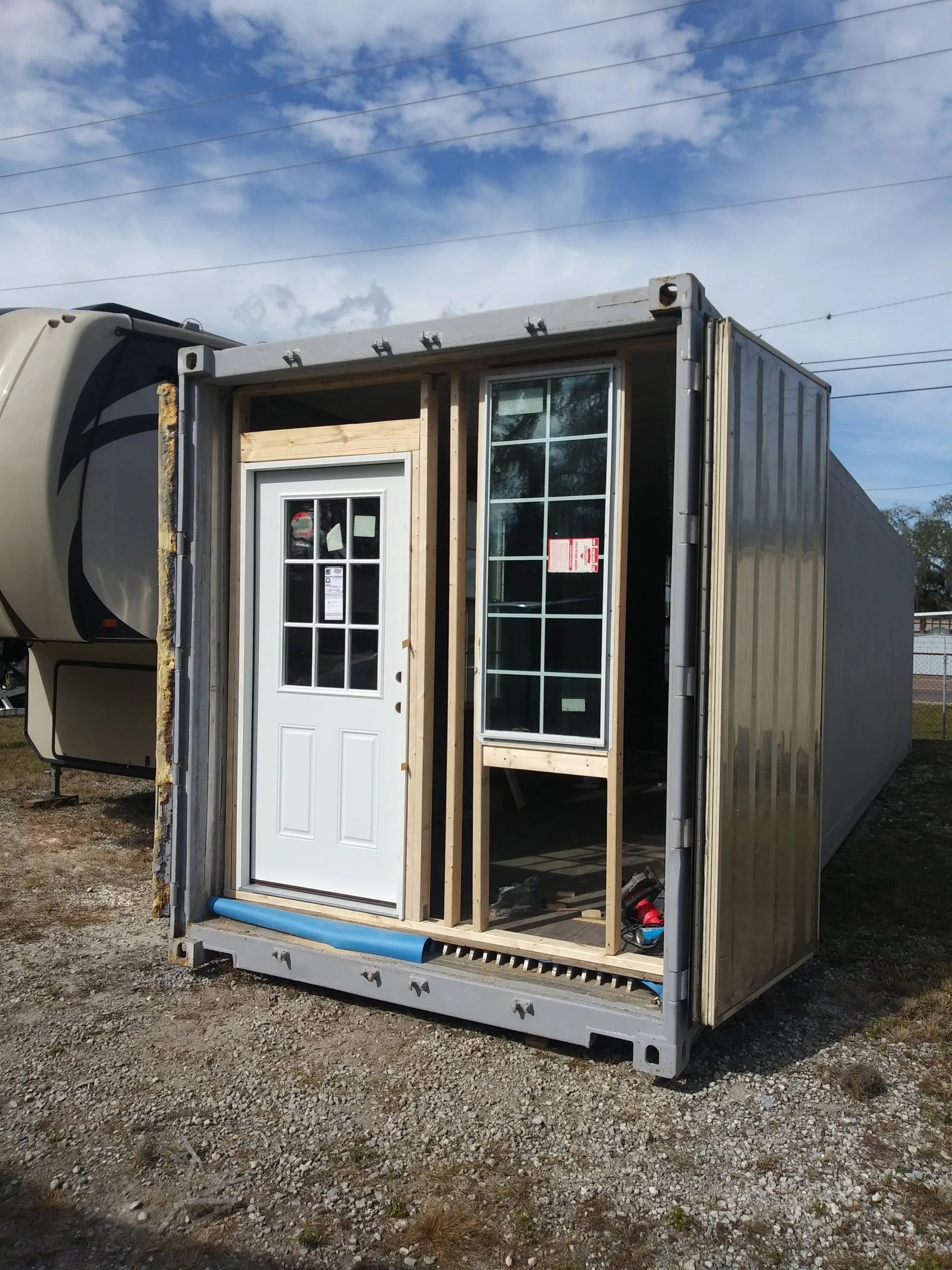 10k Shipping Container Tiny House Project